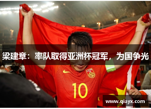 梁建章：率队取得亚洲杯冠军，为国争光